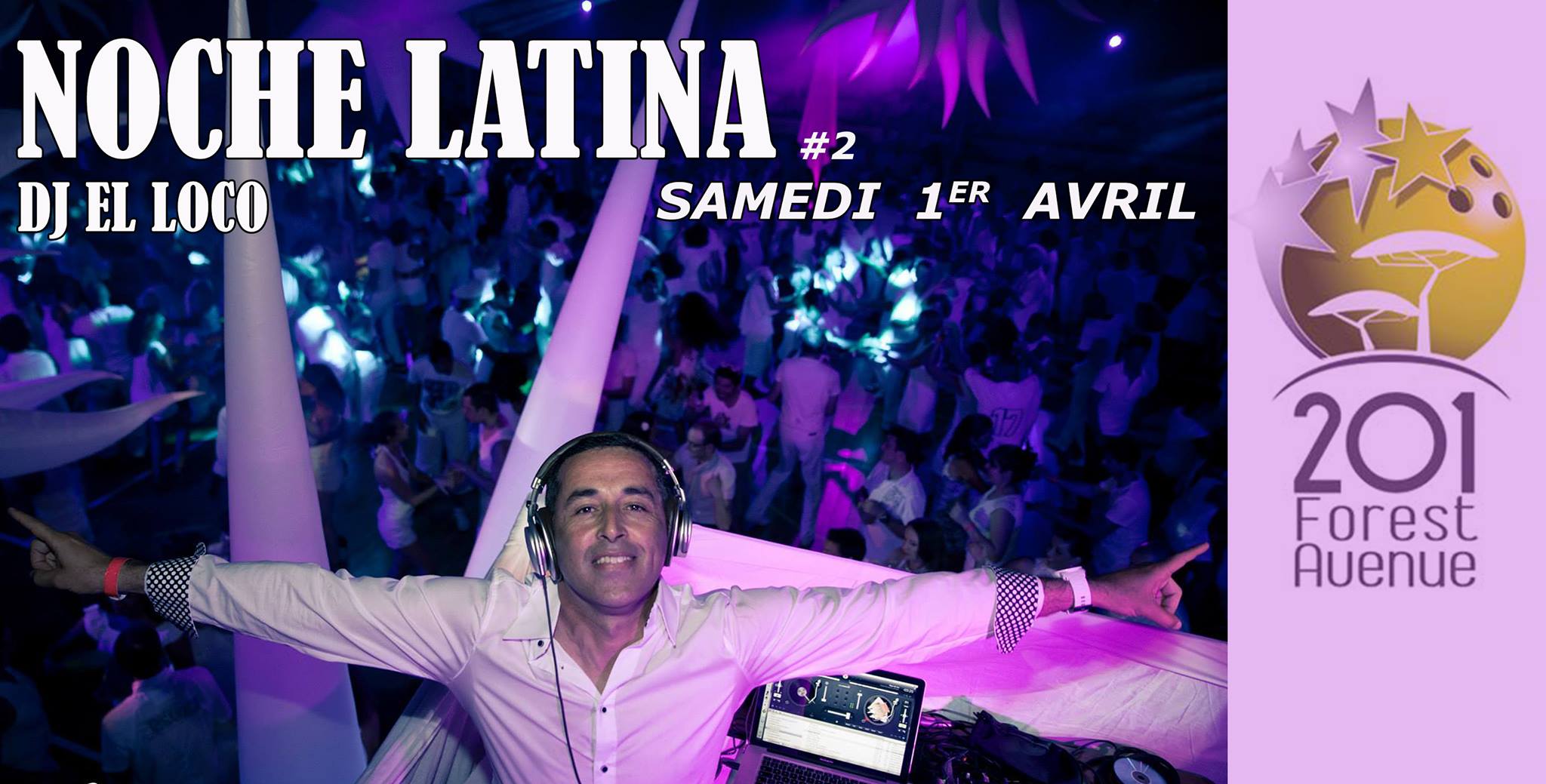 Grande soirée Latina au 201: Salsa, Bachata & Kizomba