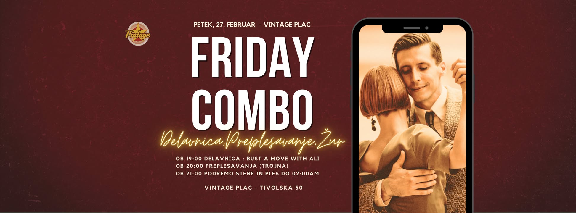 FRIDAY COMBO - petkove swing priložnosti!