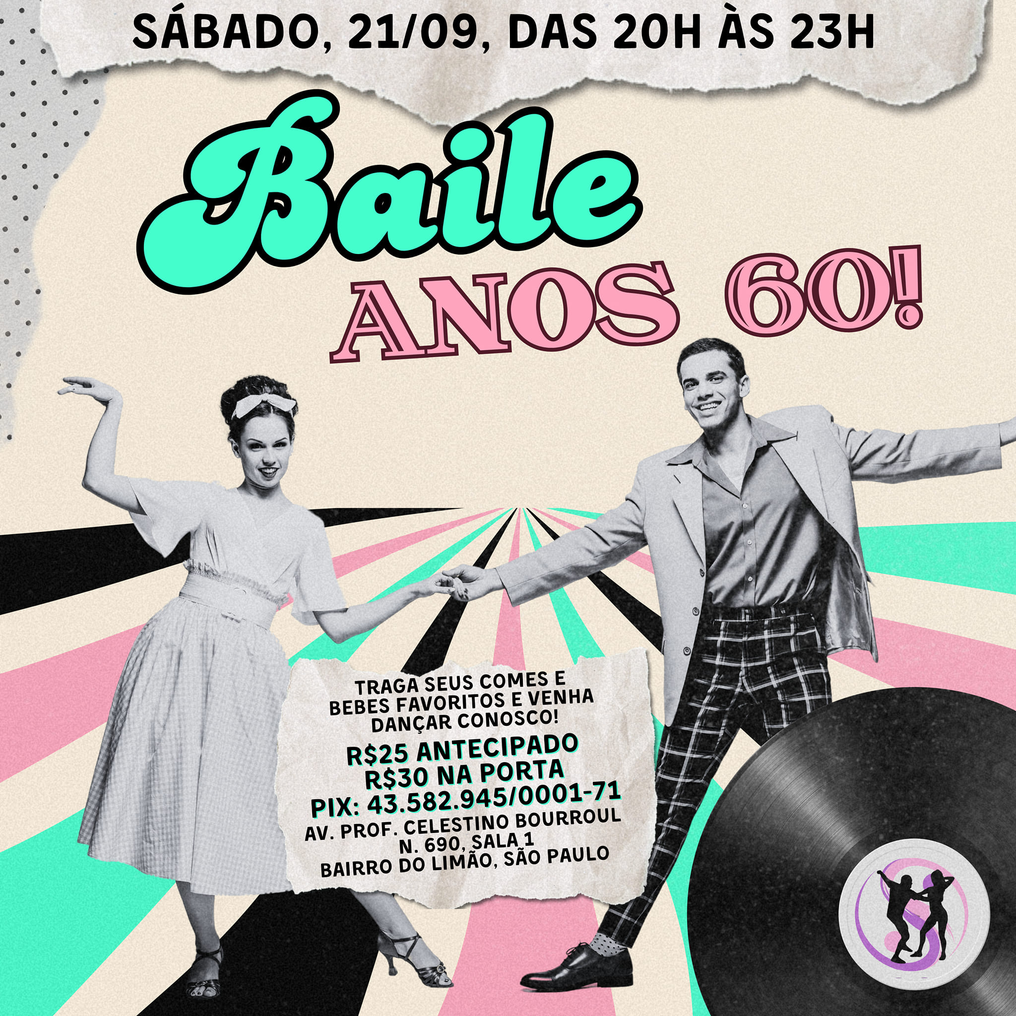BAILE ANOS 60