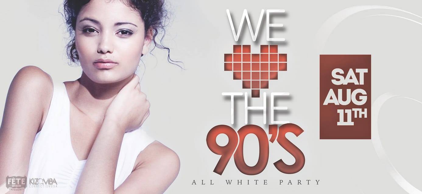 We Love The 90's "All White Party"