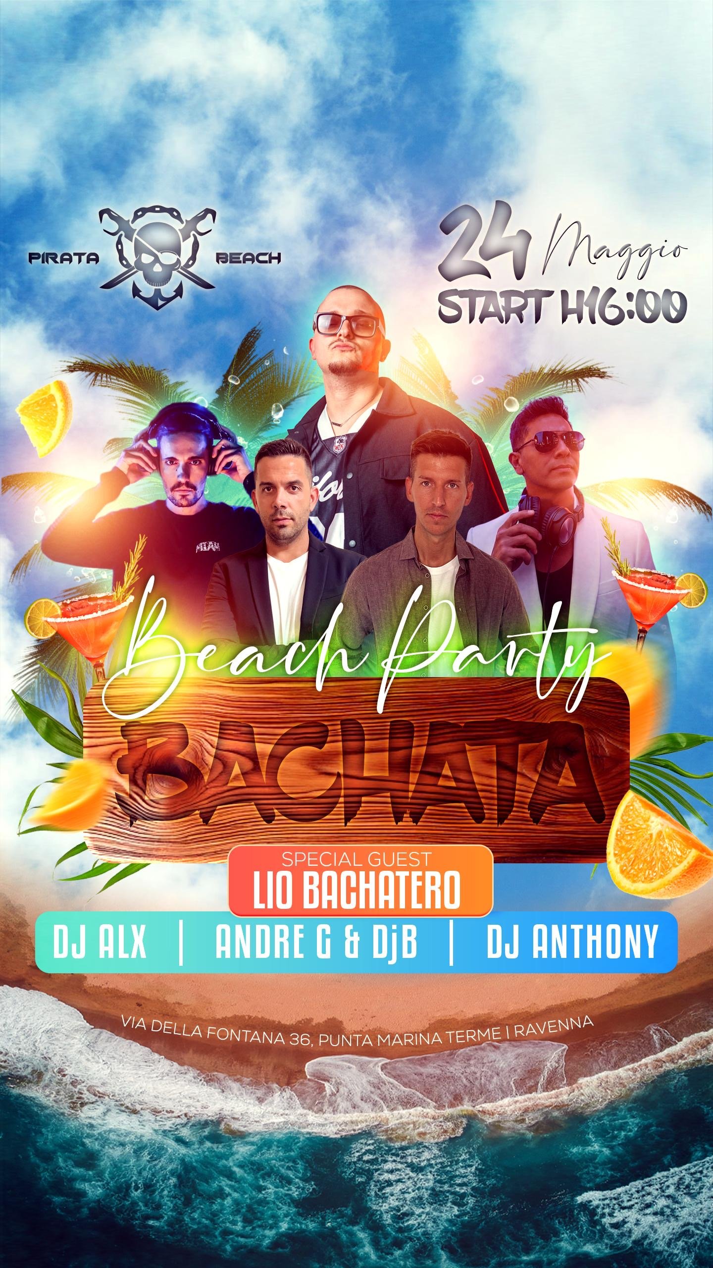 24 MAGGIO - BACHATA BEACH PARTY - RAVENNA