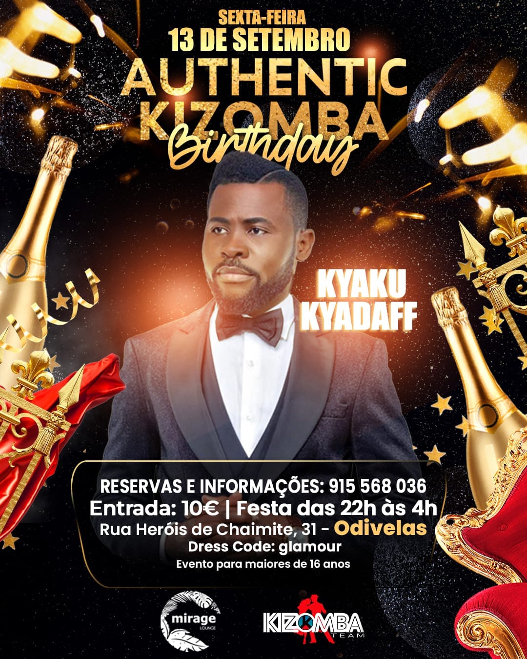 ANIVERSÁRIO AUTHENTIC KIZOMBA - KYAKU KYADAFF