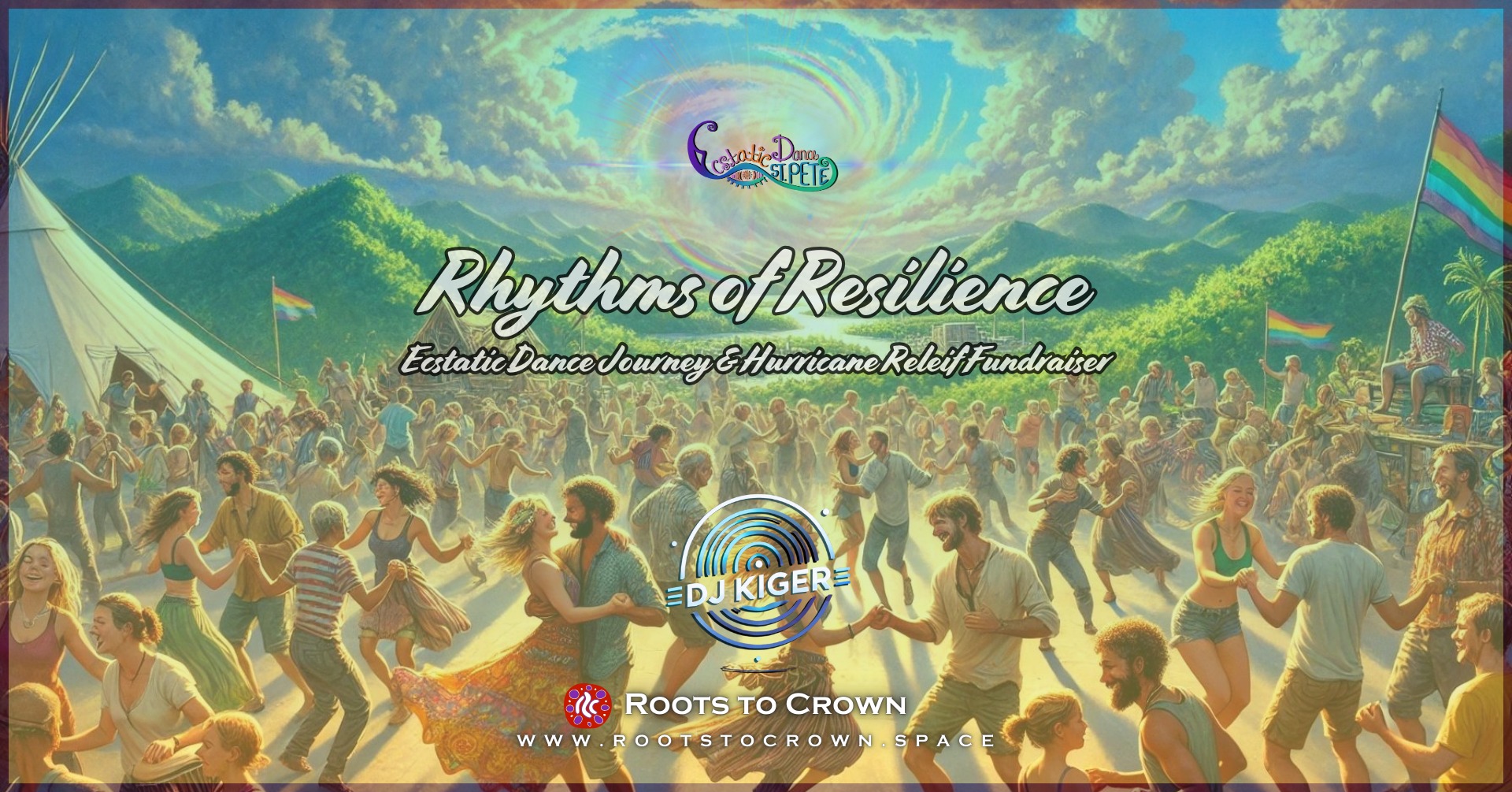 Rhythums of Resilience Ecstatic Dance Journey + Hurricane Relief Fundraiser