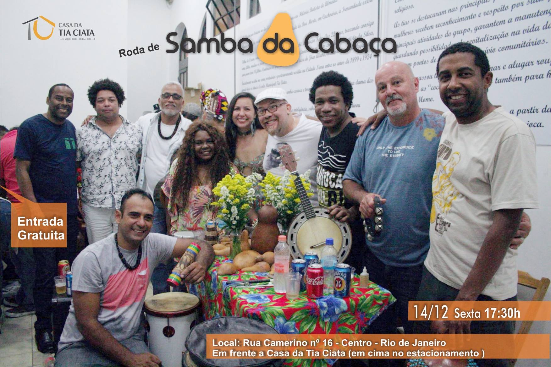 Roda de Samba da Cabaça - Entrada Gratuita