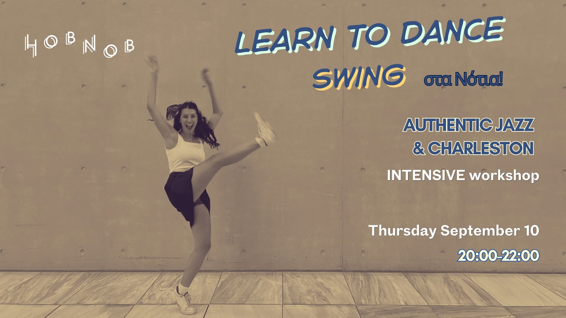 Authentic jazz & Charleston Intensive beginners workshop