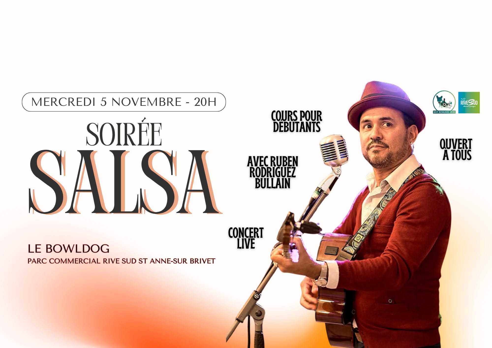 Soirée Salsa avec Ruben Rodriguez Bullain
