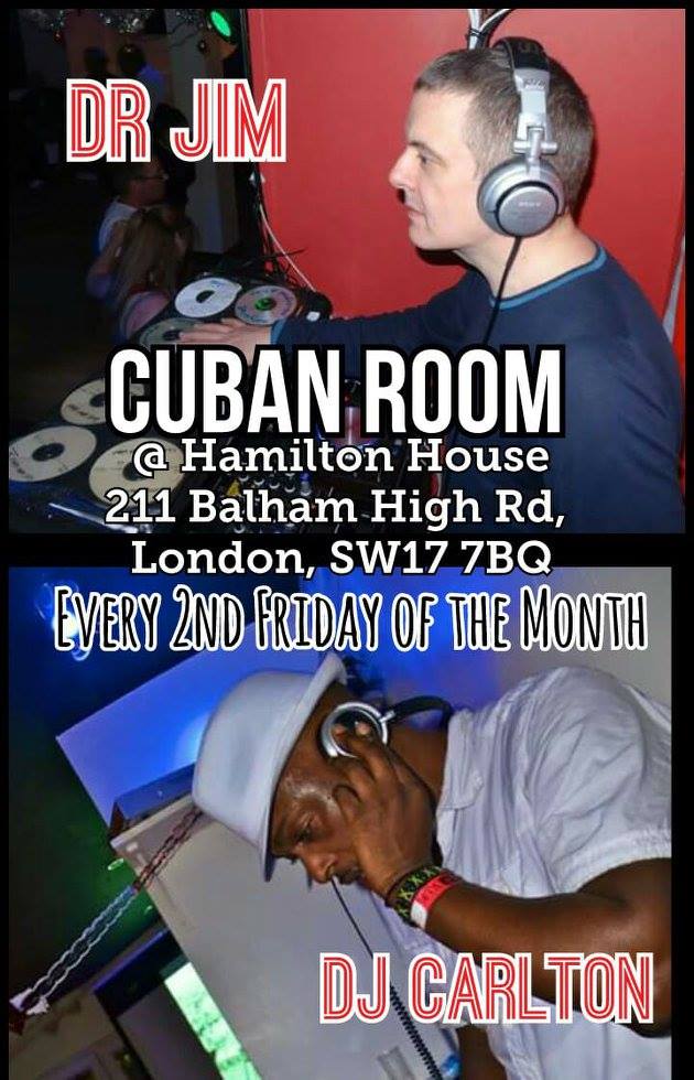 Friday Night Cuban Salsa With DJ Dr Jim + Carlton!