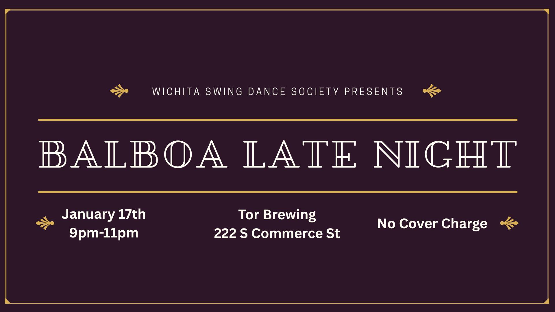 Balboa Late Night