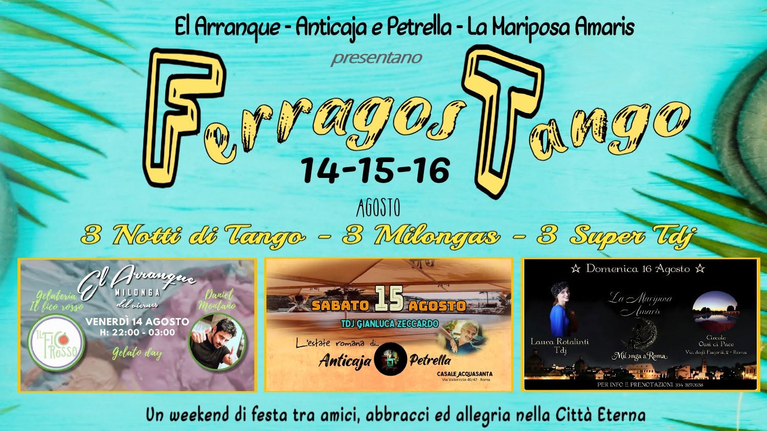 FerragosTango - una collaborazione: El Arranque - Anticaja e Petrella - La Mariposa Amaris