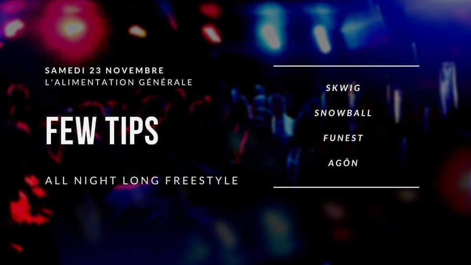 Few Tips w Skwig, Snowball, Funest & Agôn