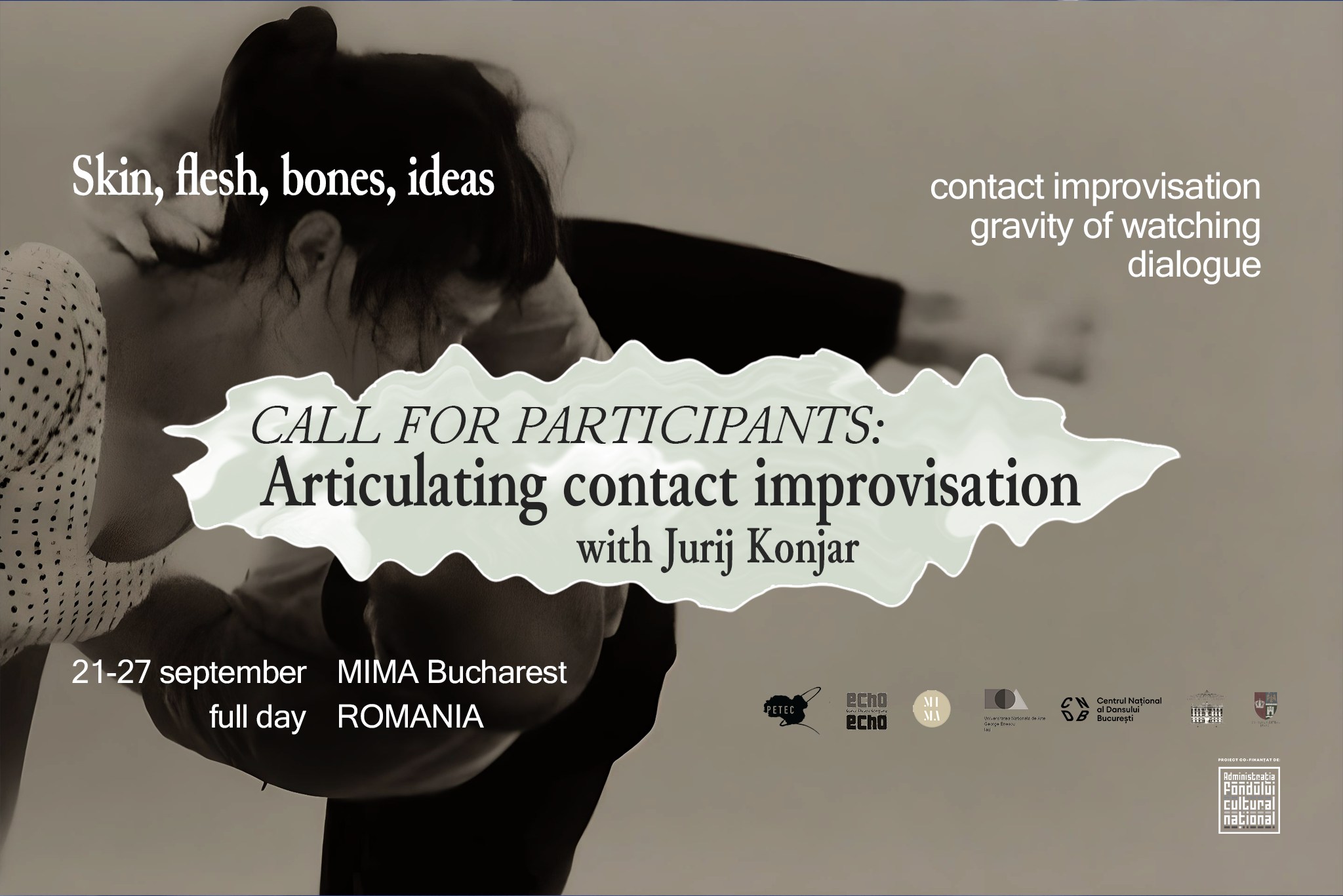 CALL for participants: Articulating contact improvisation with Jurij Konjar