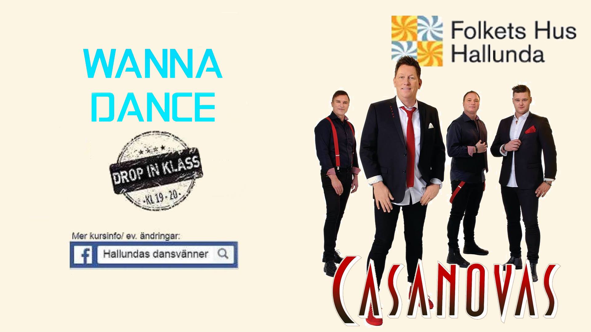 Casanovas på Hallunda + WannaDance:West Coast Swing