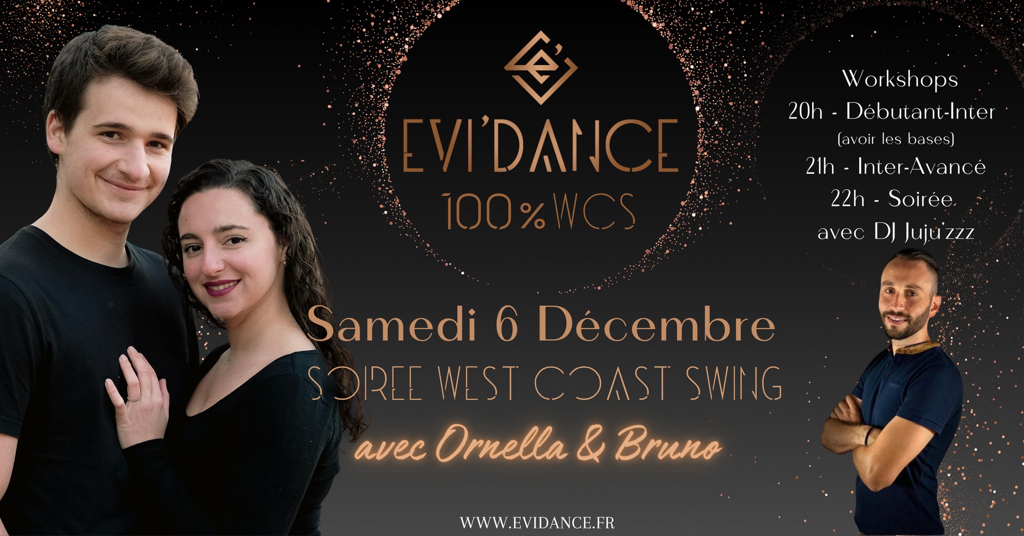 EVI'DANCE 100% WCS - 6 Décembre 2025