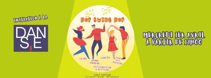 Initiation à la danse avec l'associaton HOP SWING HOP 🕺🏻🐥