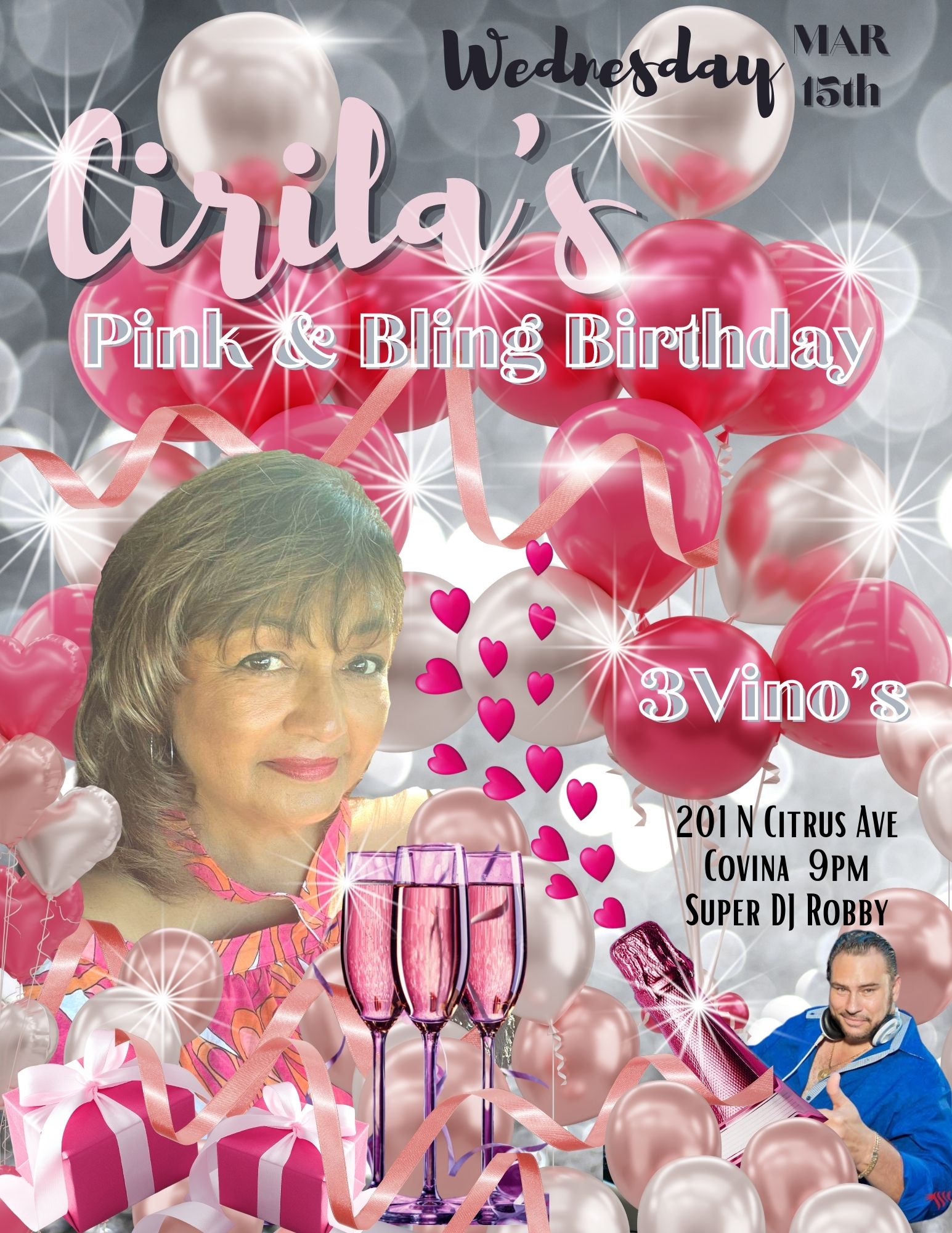 Cirila's Pink & Bling Birthday Bash