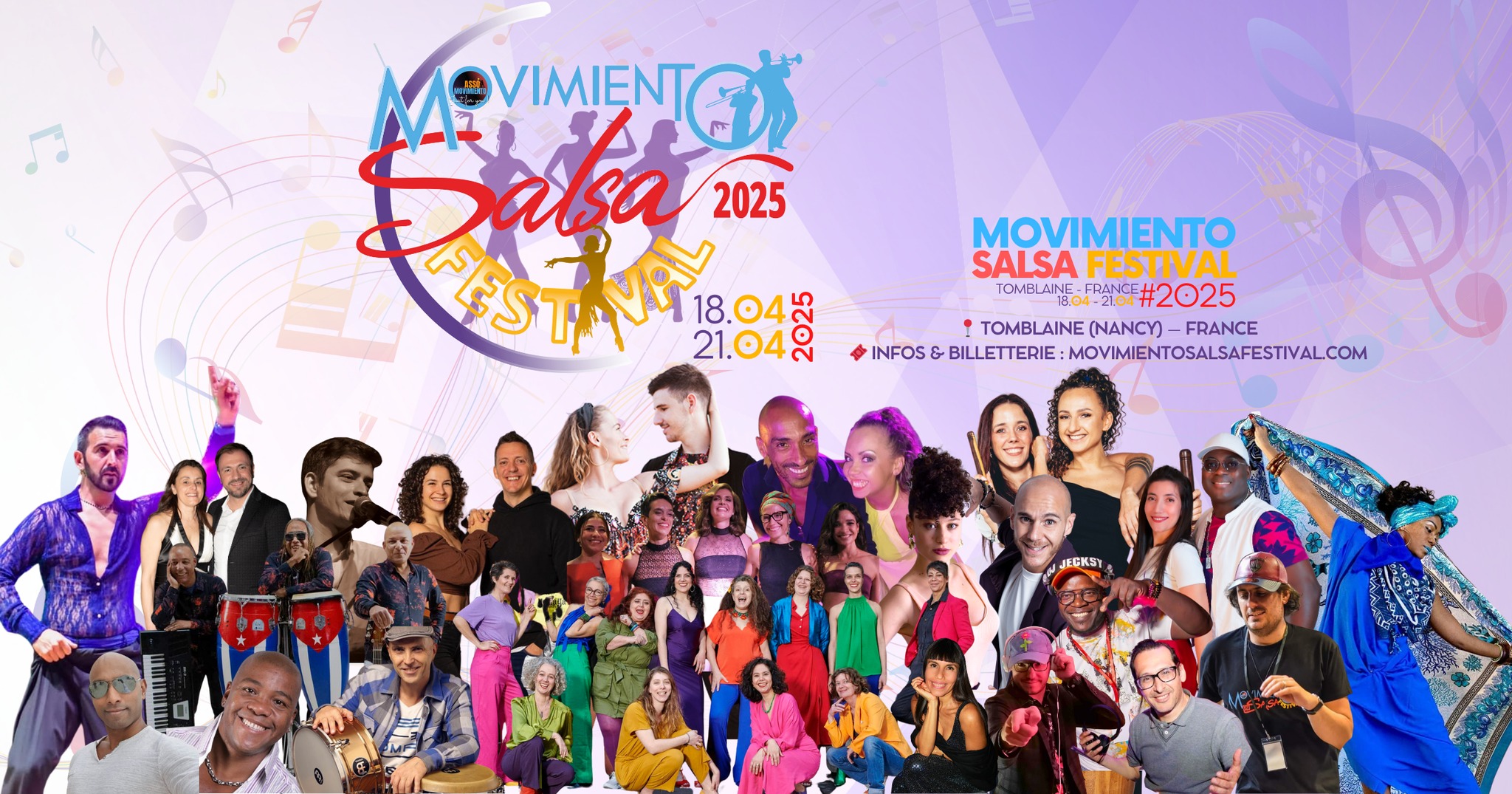 Movimiento Salsa Festival #2025 - Music & Dance - 18.04-21.04.2025