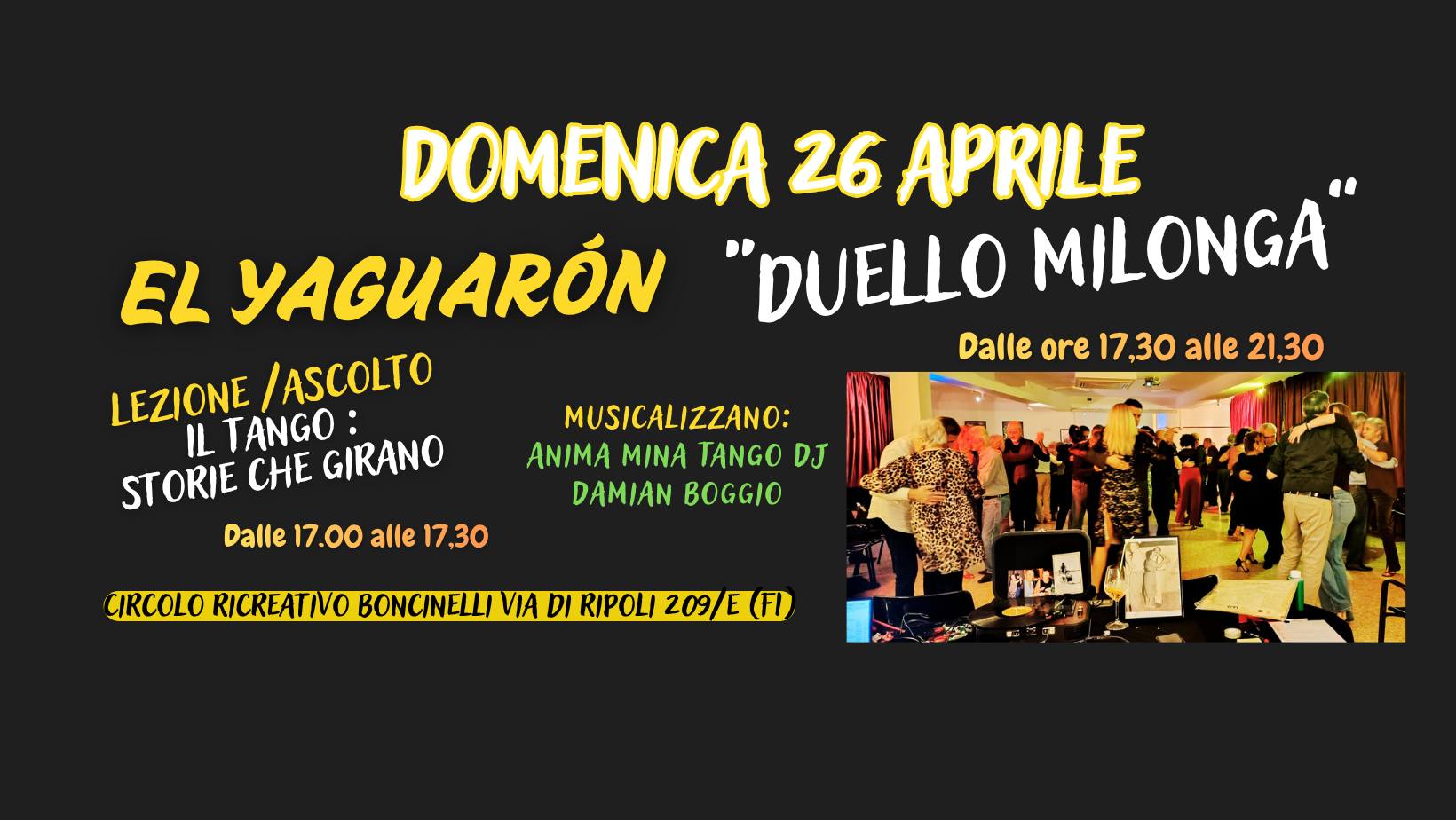 Pomeridiana a "El Yaguaron" - DUELLO MILONGA (VINILE vs DIGITALE)