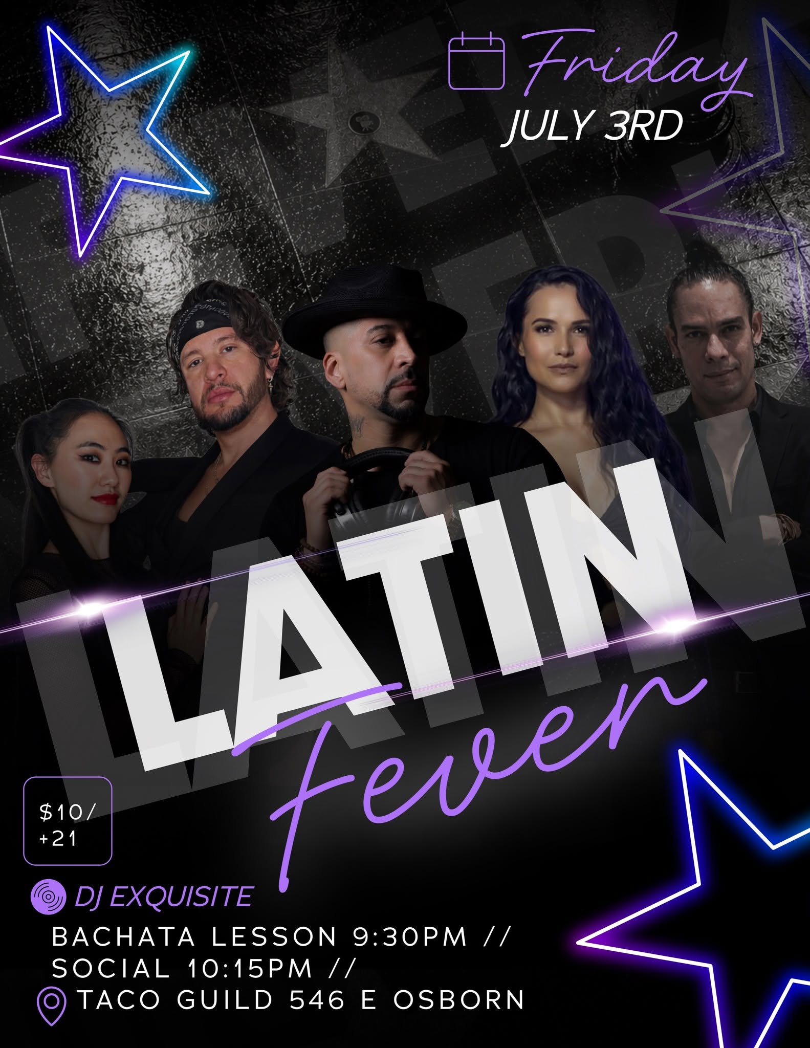 Latin Fever: First Friday Latin Night!