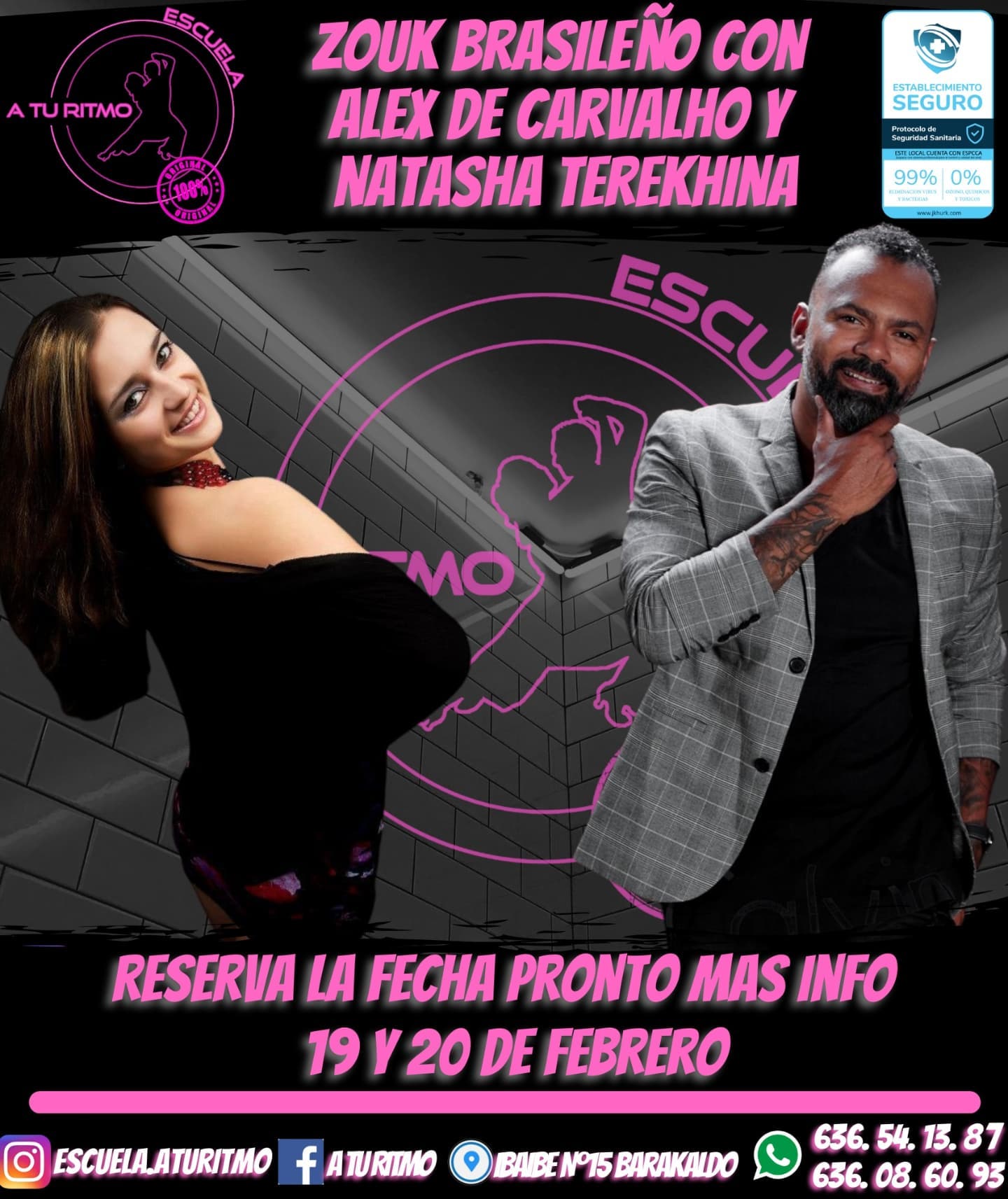 Alex Caravalho y Natasha Terekhina