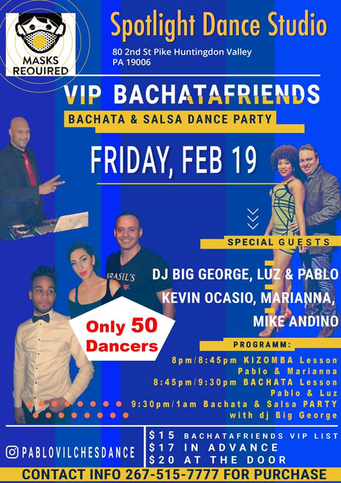 Salsa Bachata Kizomba at Spotlight !!!