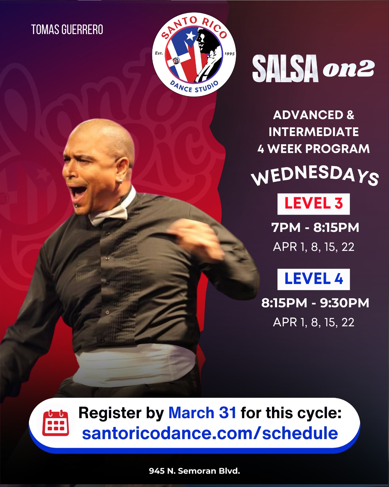 All new Salsa class course - Level 4!