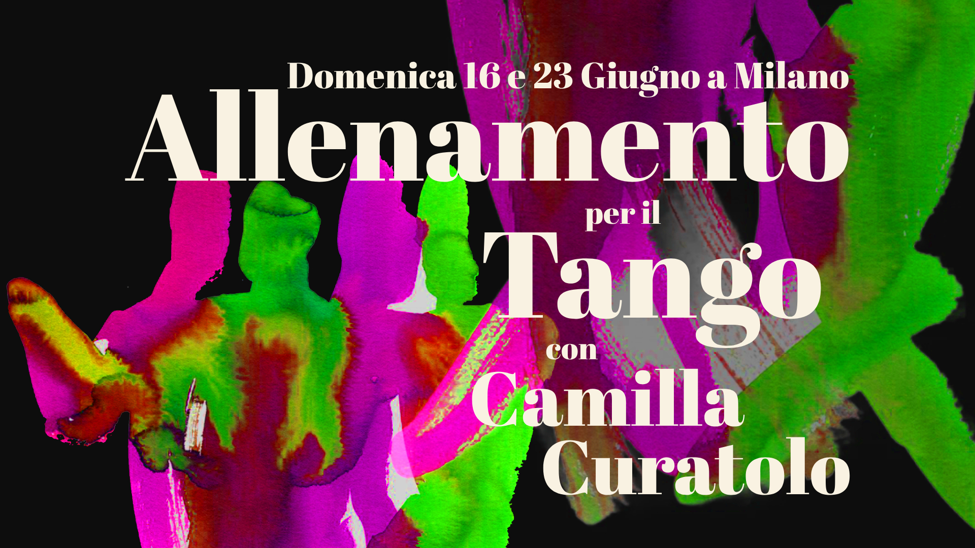 ALLENAMENTO per il TANGO con CAMI CURATOLO