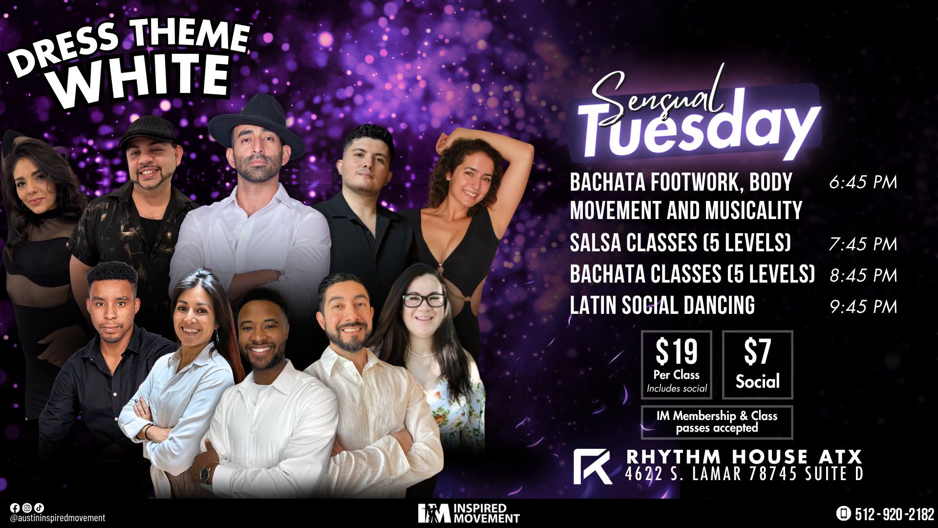 ✨Sensual Tuesday✨Bachata and Salsa Classes