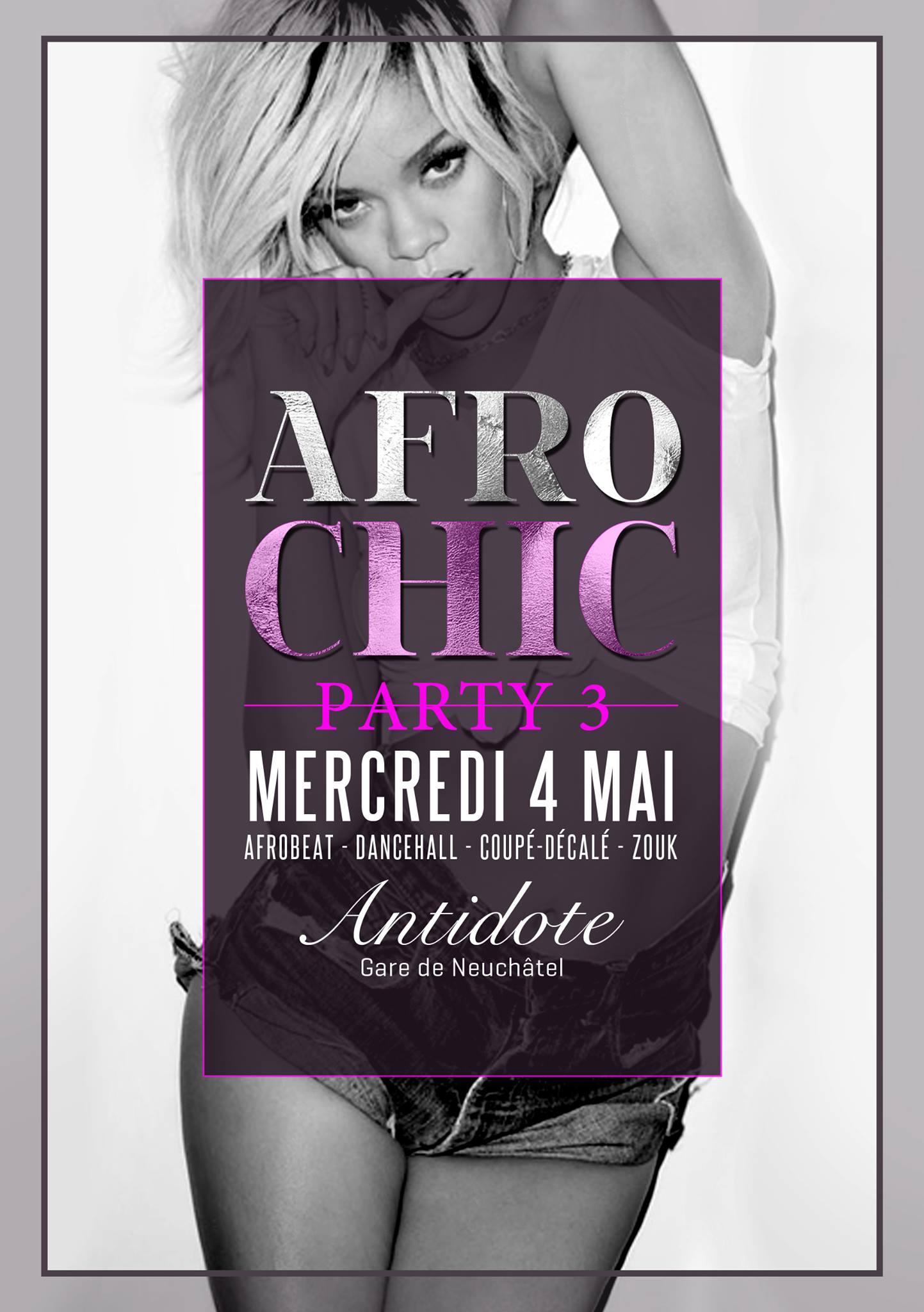 Afrochic N°3☆veille de jour férié☆Azonto☆Afrobeat☆Dancehall☆Zouk