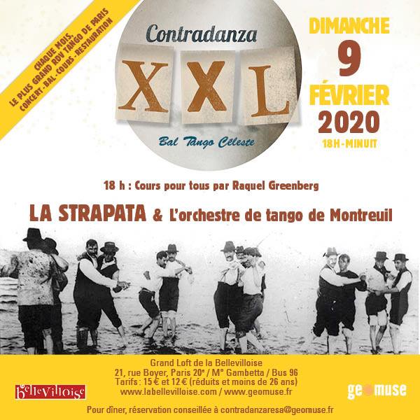 Contradanza Grande Milonga avec Orchestre!