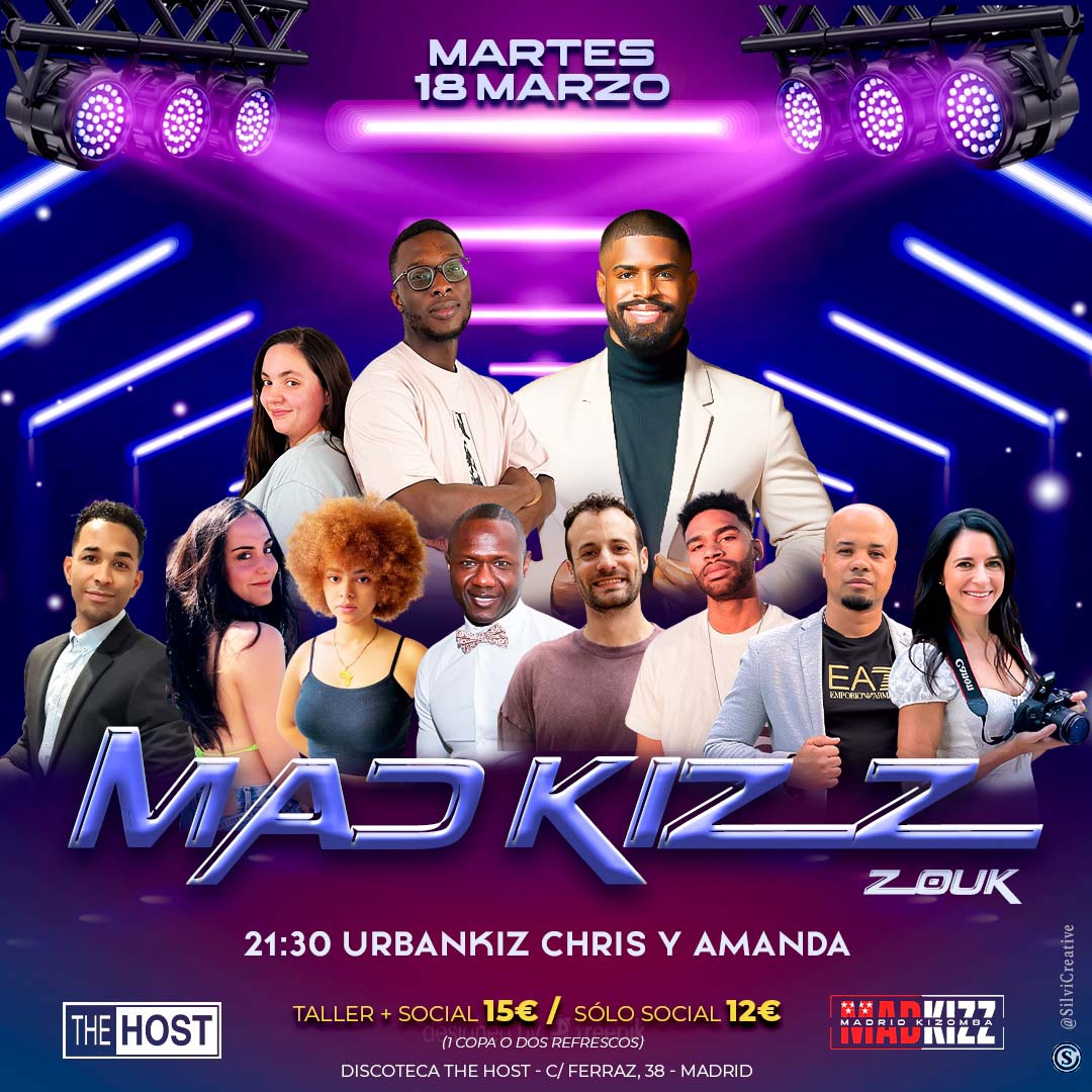 ★ MAD KIZZ ★ 18 Marzo 2025 ★ The Host ★