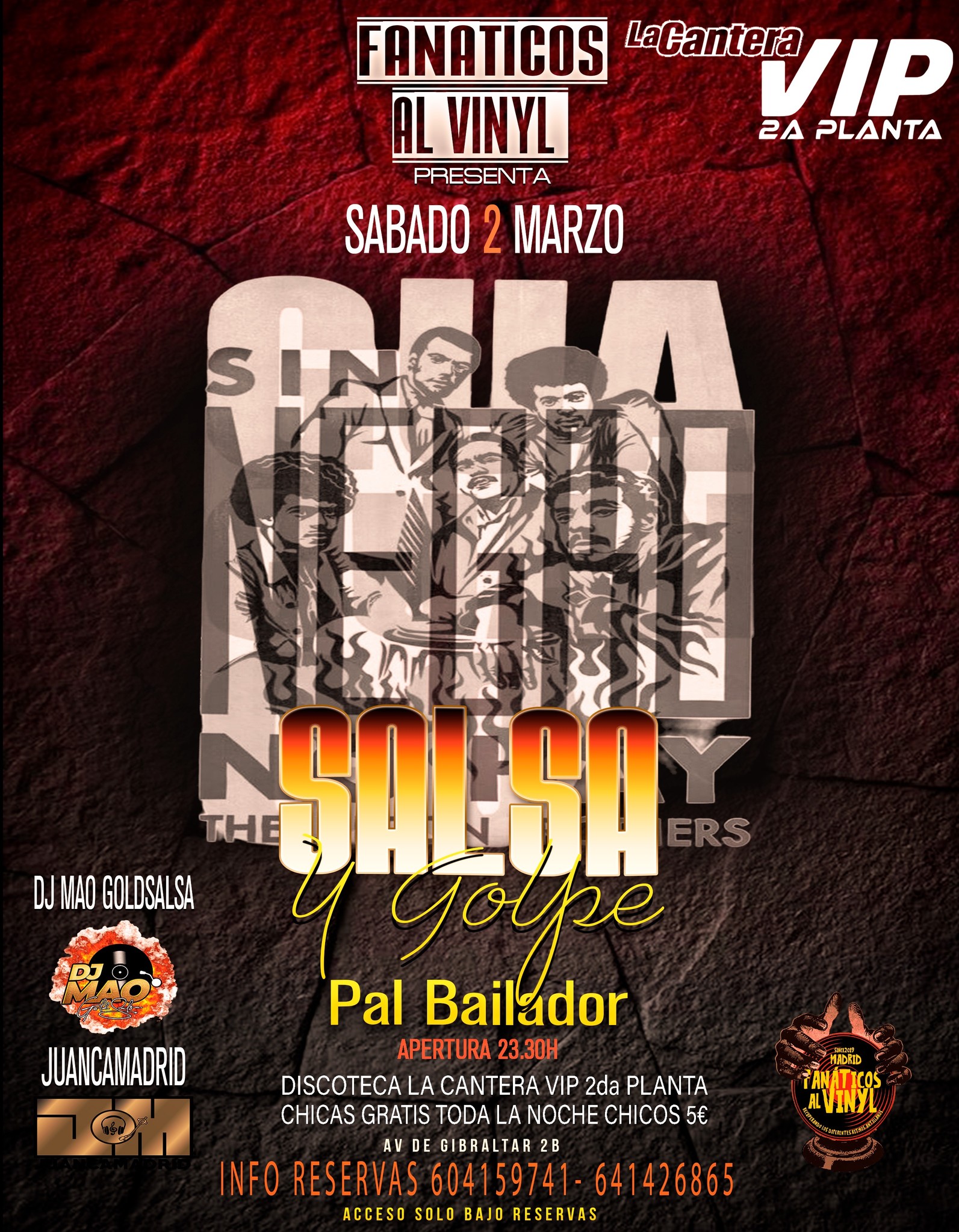 Salsa & Golpe para Bailador MADRID!!