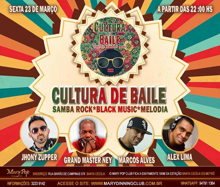 Cultura de Baile 23 de Março (Mary Pop)