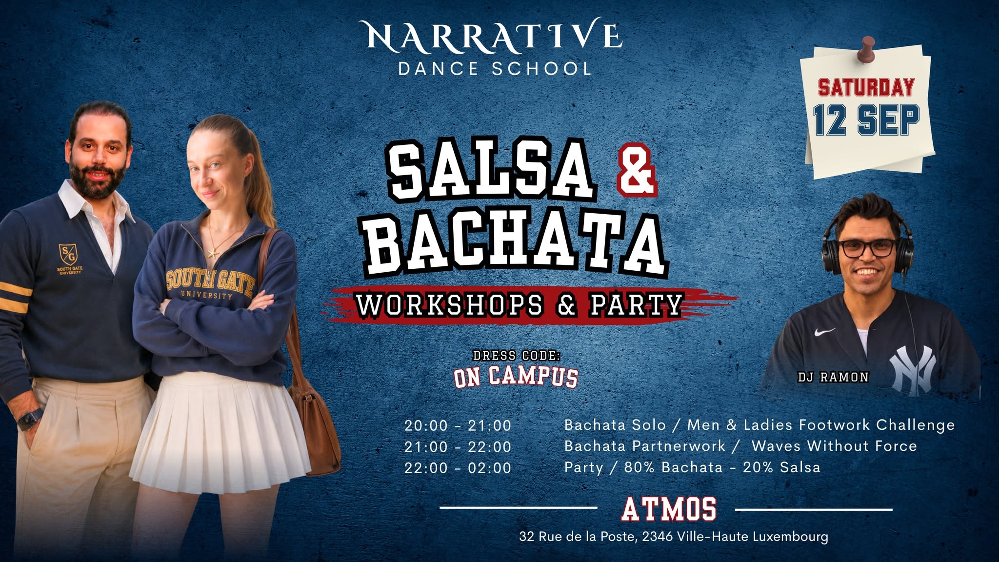 Bachata Workshops + Party Night - Narrative Dance School