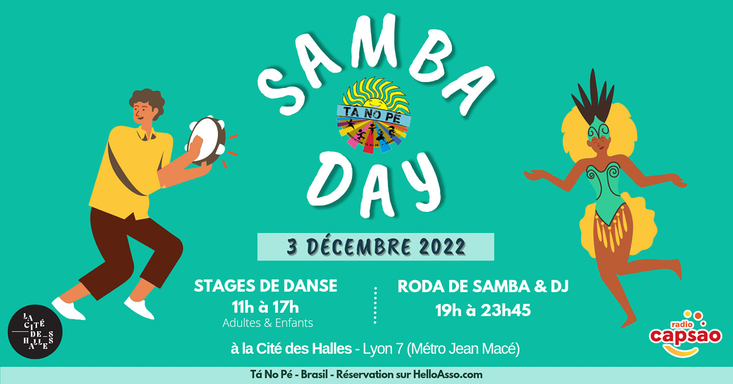 SAMBA DAY Stages & Concert de Samba !