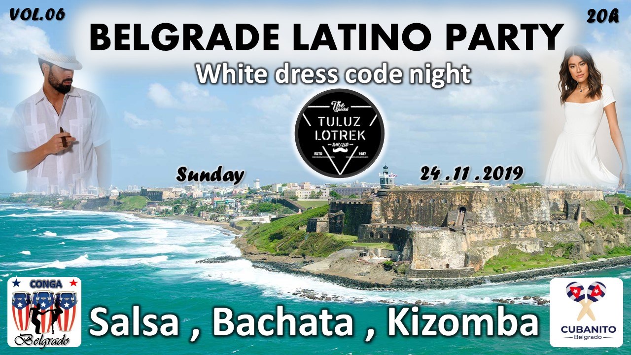 Belgrade Latino PARTY - 24.11.2019 - 20h