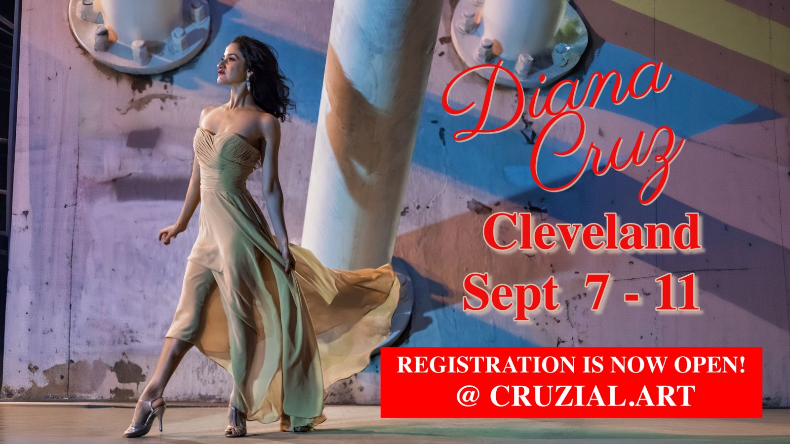 Diana Cruz in Cleveland! Sept 7- 11