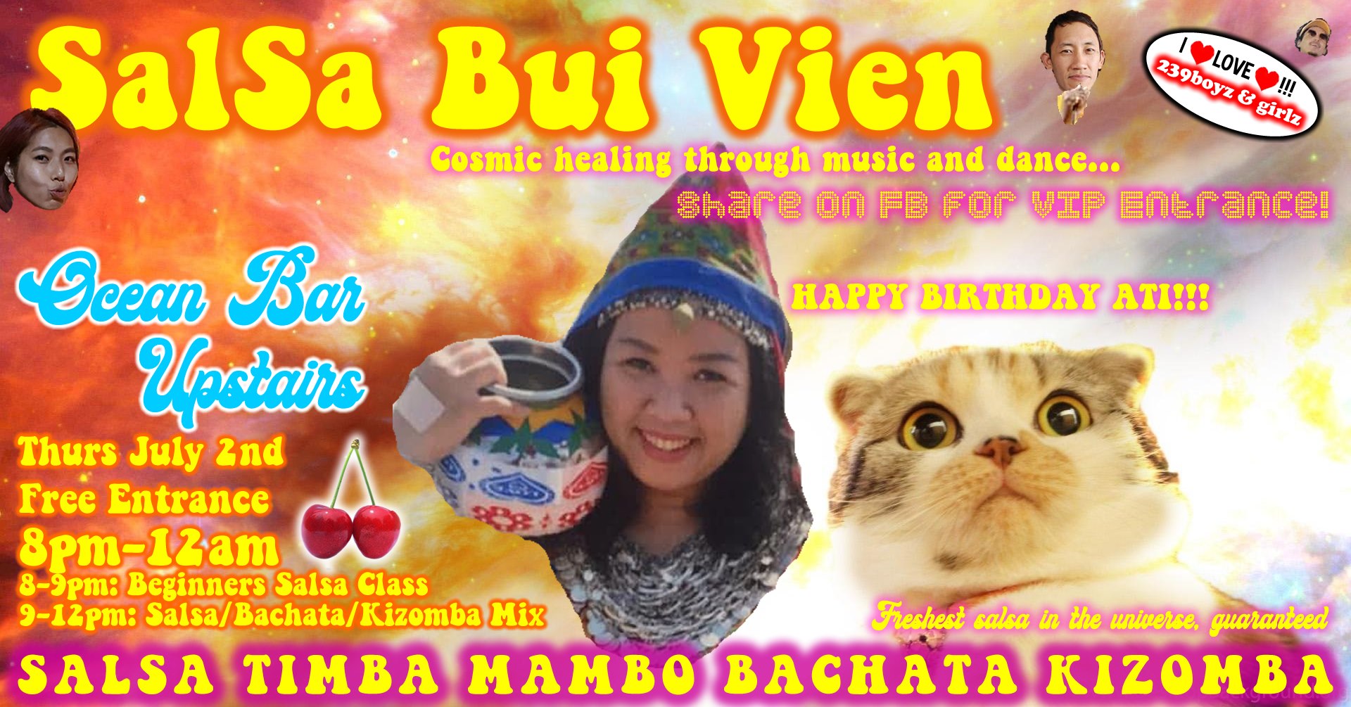 Salsa Bui Vien - Cosmic healing through music and dance