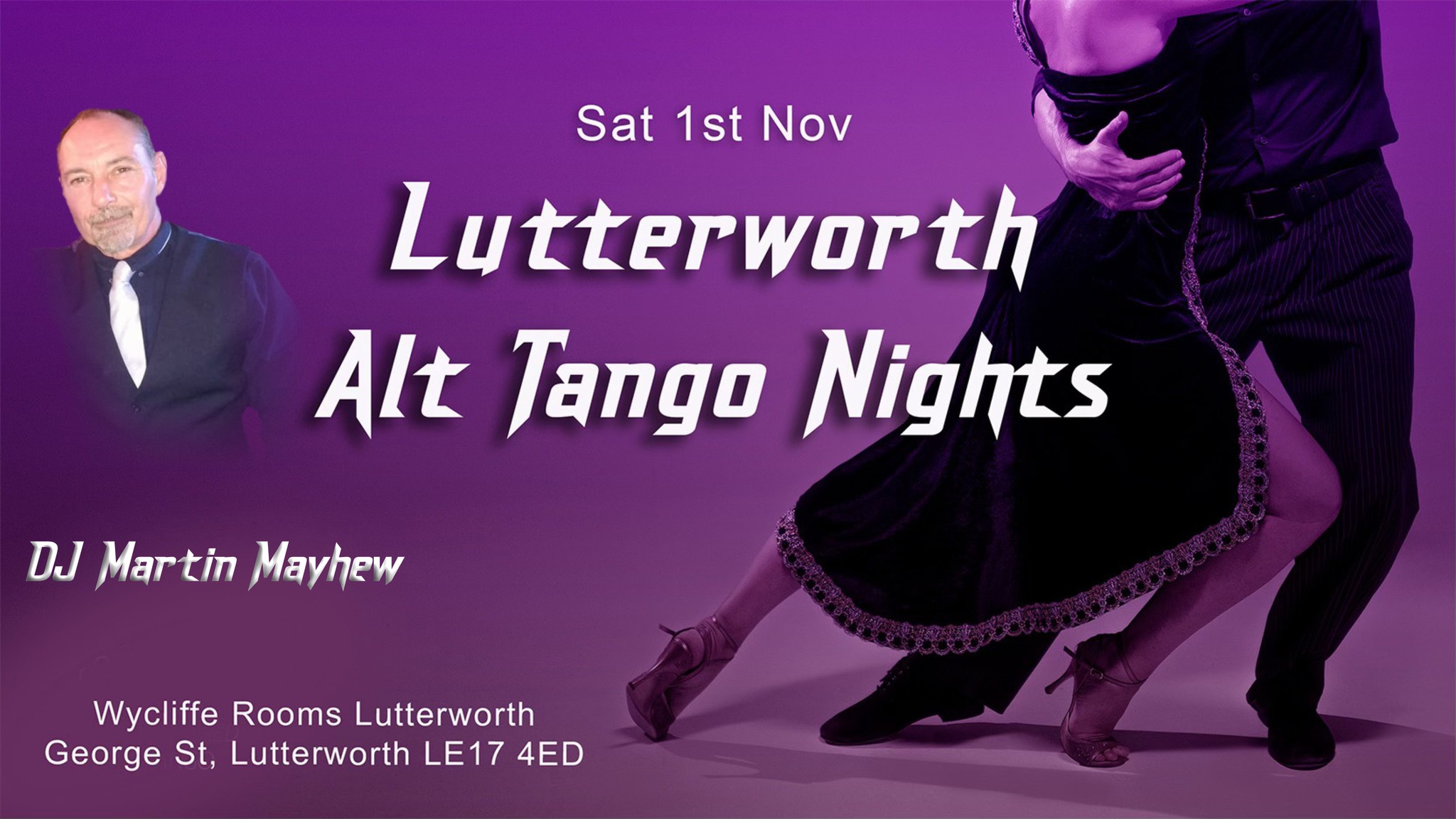 Lutterworth Alternative Tango Nights NOV 2025
