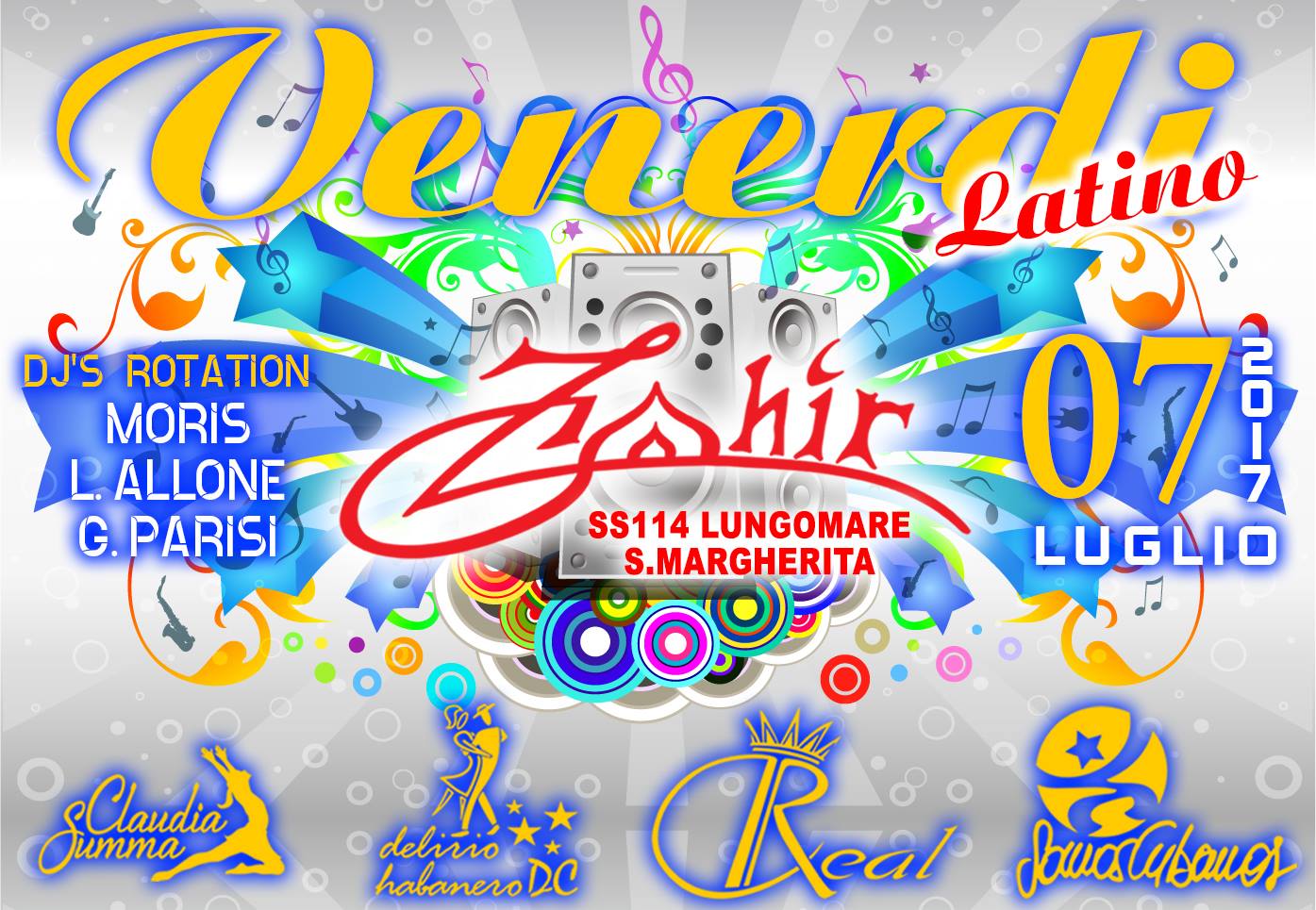 ♫♪ IL Venerdi' Latino Messinese in SALSA SABOR ♫♪ Zahir