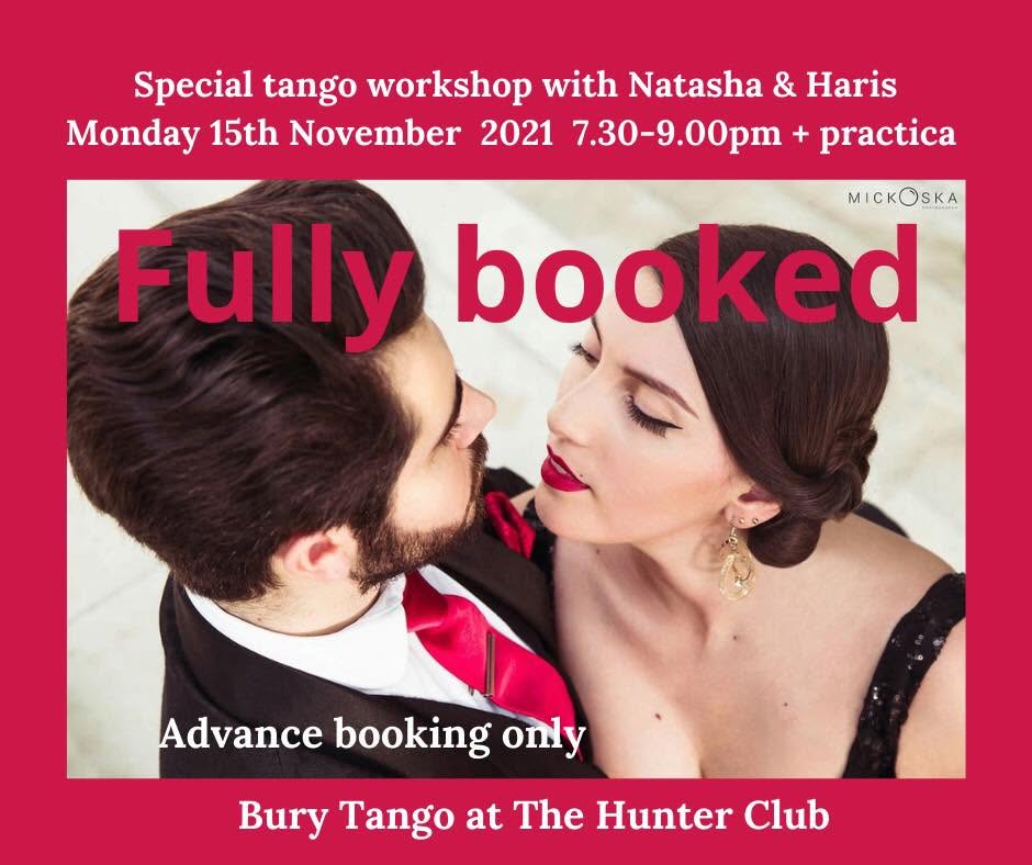 Bury Tango special workshop with Natasha and Haris