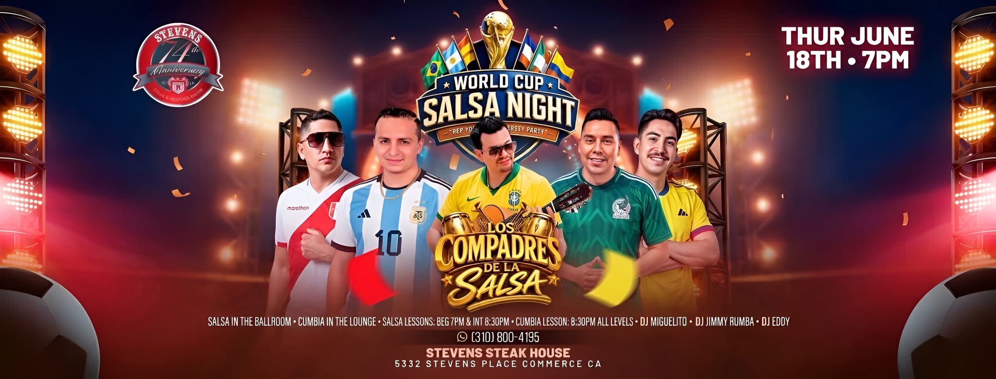 WORLD CUP SALSA NIGHT!
