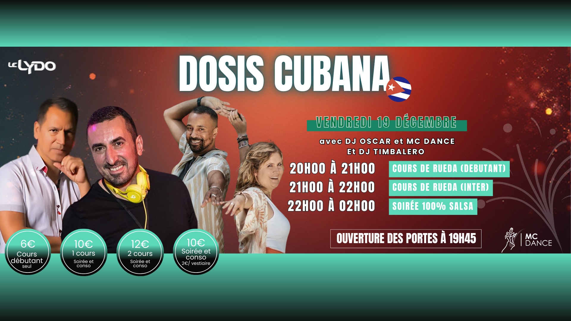 Dosis Cubana (Rueda) au Lydo