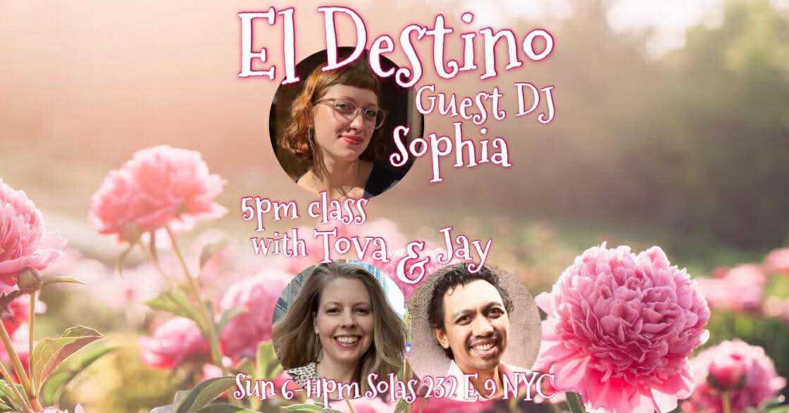 Solas Spring with DJ Sophia, Class with Jay and Tova
