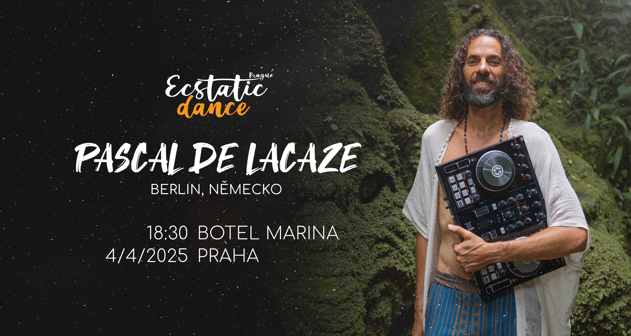 Ecstatic dance Prague #149 Pascal de Lacaze (DE)