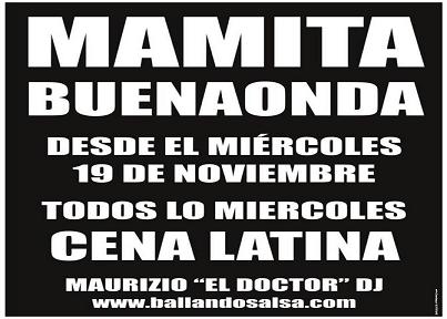▅ ▆ ▇ Mamita (Loano) ▇ ▆ ▅ Cena + Serata Latina