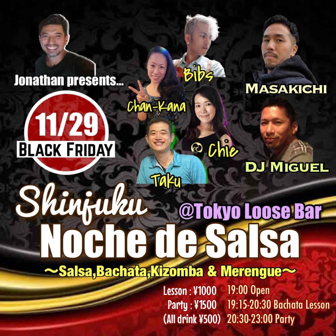 Noche de Salsa in Shijuku@Tokyo Losse