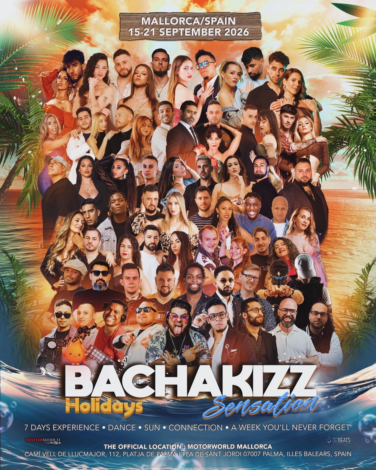BachaKizz Sensation Holidays - 1 Week in Mallorca Spain