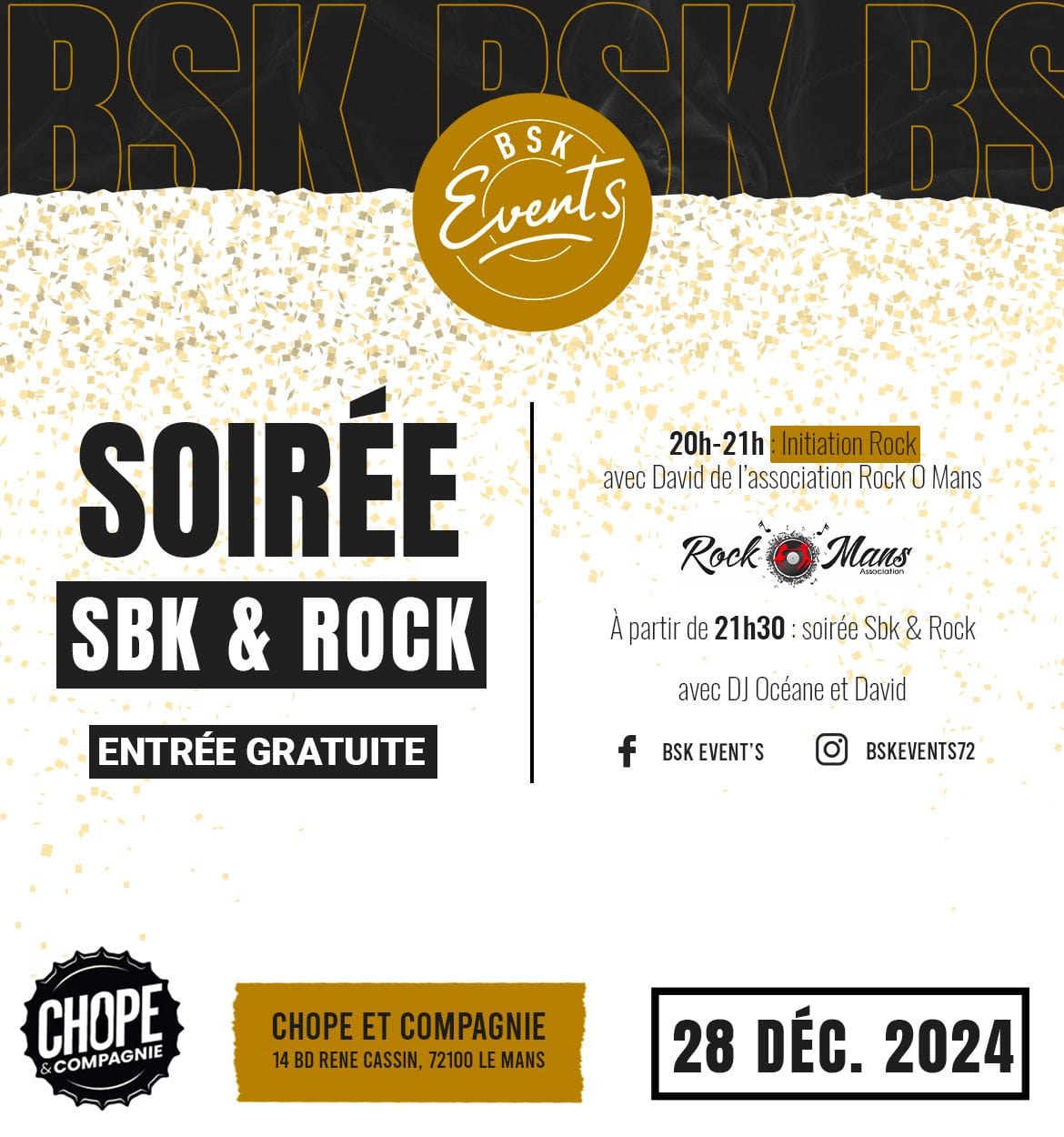 ✨✨Soirée " Sbk & Rock "✨✨