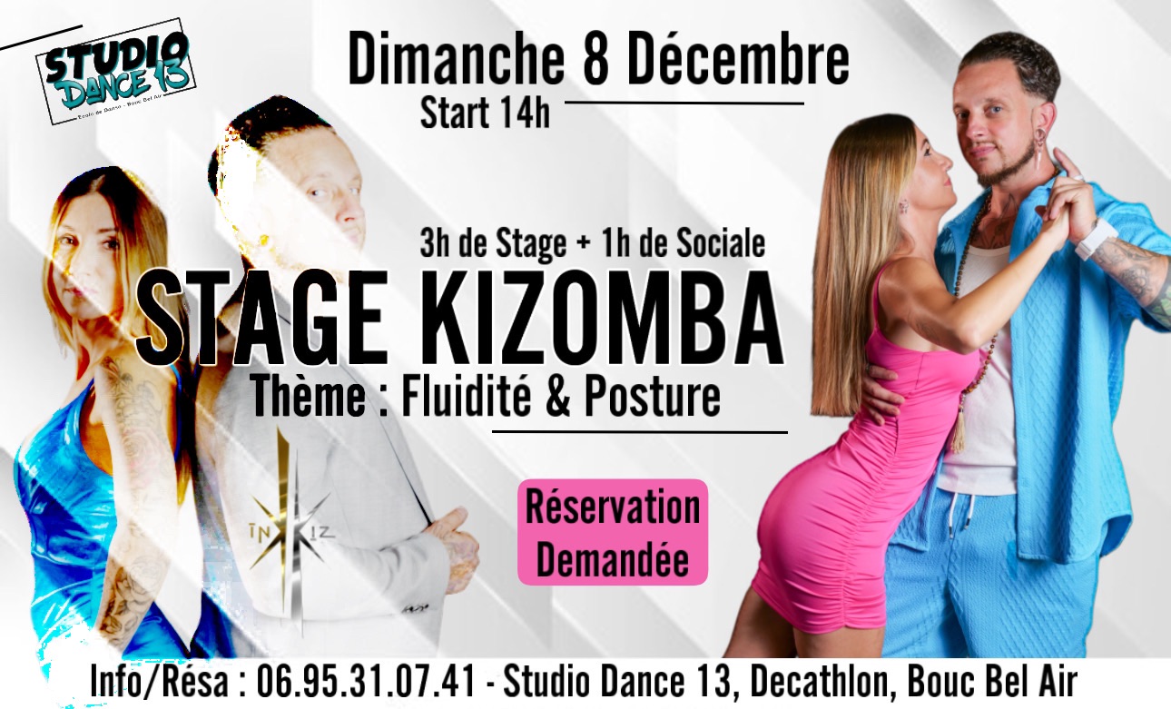 Stage Kizomba Cebo & Emmanuelle - INKIZ