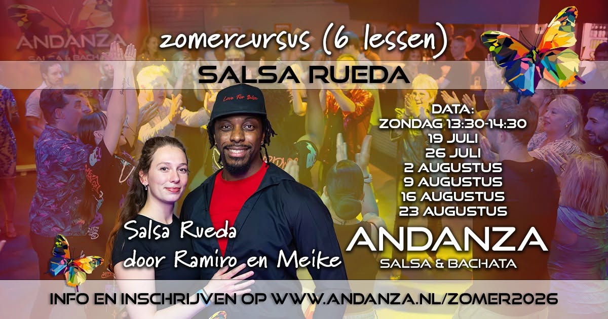 Rueda de Casino Salsa - open level 6 lessen van 1 uur